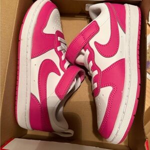 Nike Court Borough kids/girls shoes 13c